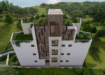 Apartments in a new building in Tivat